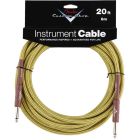 FENDER CUSTOM SHOP CABLES 6M TWEED (STRAIGHT-STRAIGHT ANGLE)