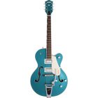 GRETSCH ELECTROMATIC G5410T LIMITED EDITION "TRI FIVE" SINGLE CUT W/BIGSBY TWO TONE OCEAN TURQUOISE/VINTAGE WHITE